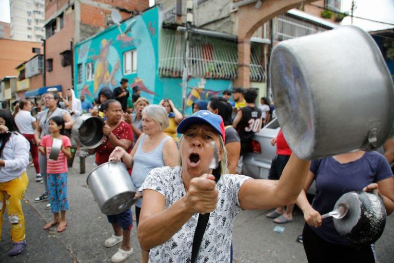 Protest erupts in Venezuela as questions grow over strongman Maduro’s victory