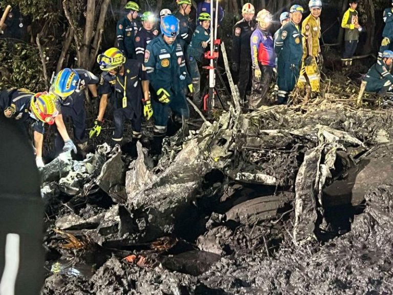 Plane carrying 9 people crashes near Thailand’s capital