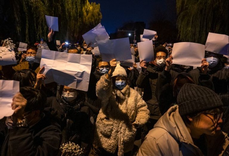 A filmmaker made a documentary about rare protests in China. Now he’s going on trial