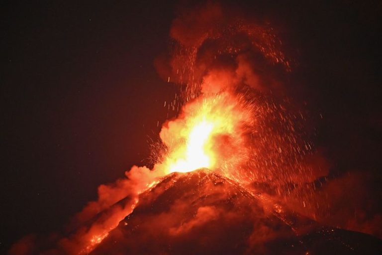Volcano eruption in Guatemala forces hundreds to evacuate