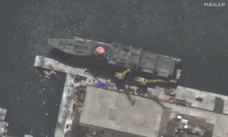 North Korea is making what could be its largest, most advanced warship ever, new satellite photos show