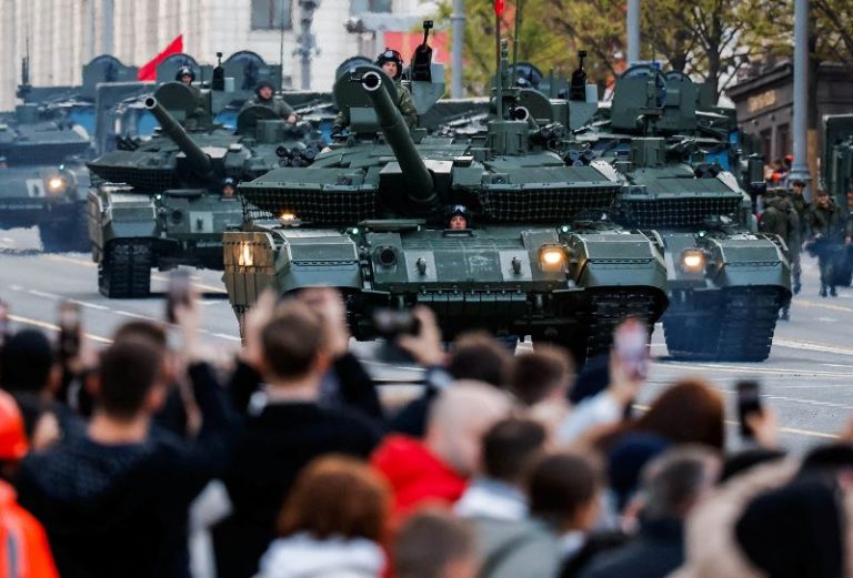 Ukrainian drones attack Moscow ahead of major military parade